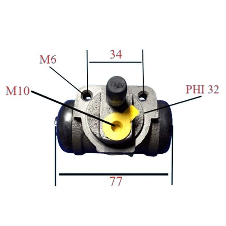 XI LANH PHANH SAU BÁN TẢI PHI CỔ 32 TÂM BẮT 34 RH