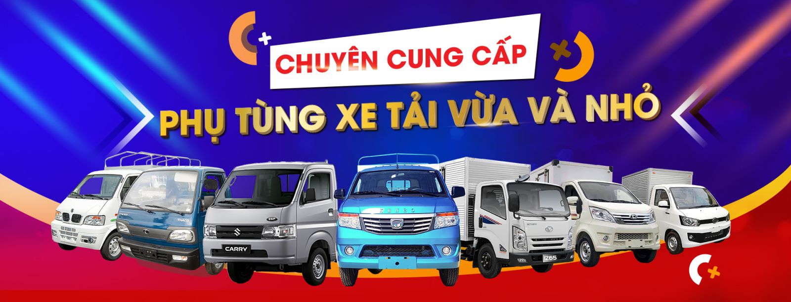 Cung cấp các loại phụ tùng cho các dòng xe tải